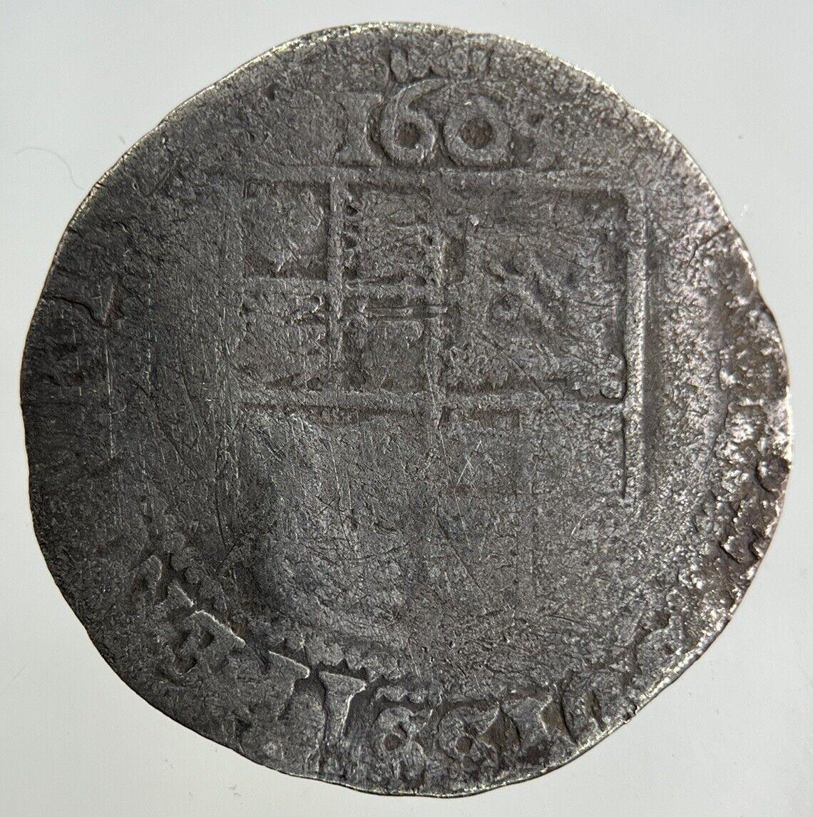 1609 James I 1st Sixpence Hammered Silver Coin | Collectable Grade