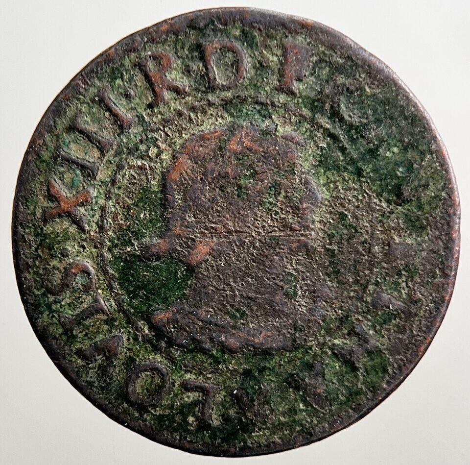 1659 France Louis XIII Double Tournois Coin | Collectable Grade