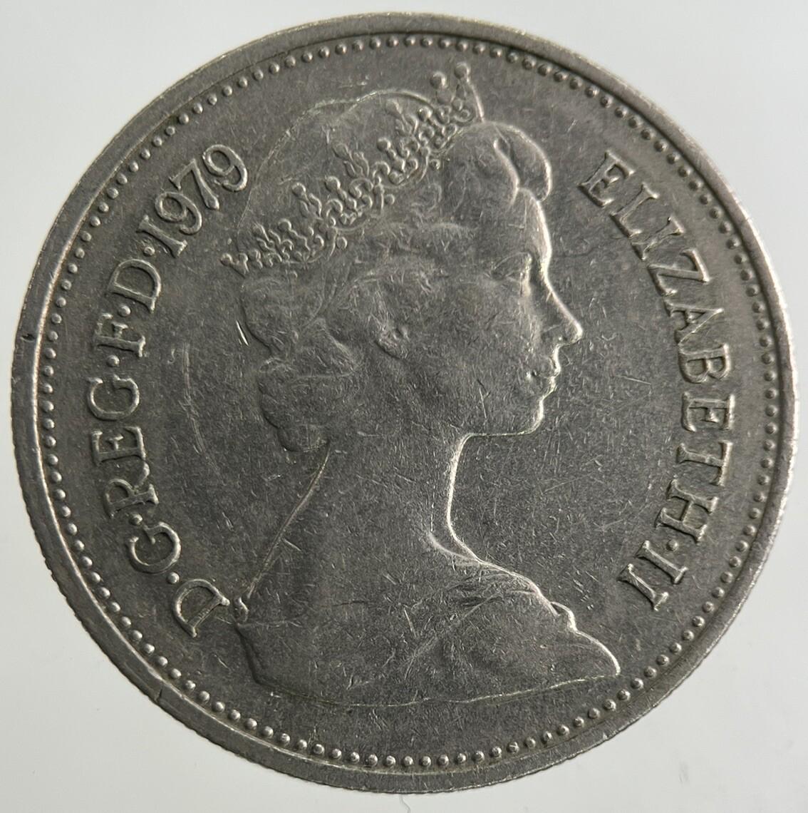 1979 Elizabeth II 2nd 5p Five-Pence Coin | Fine Collectable Grade