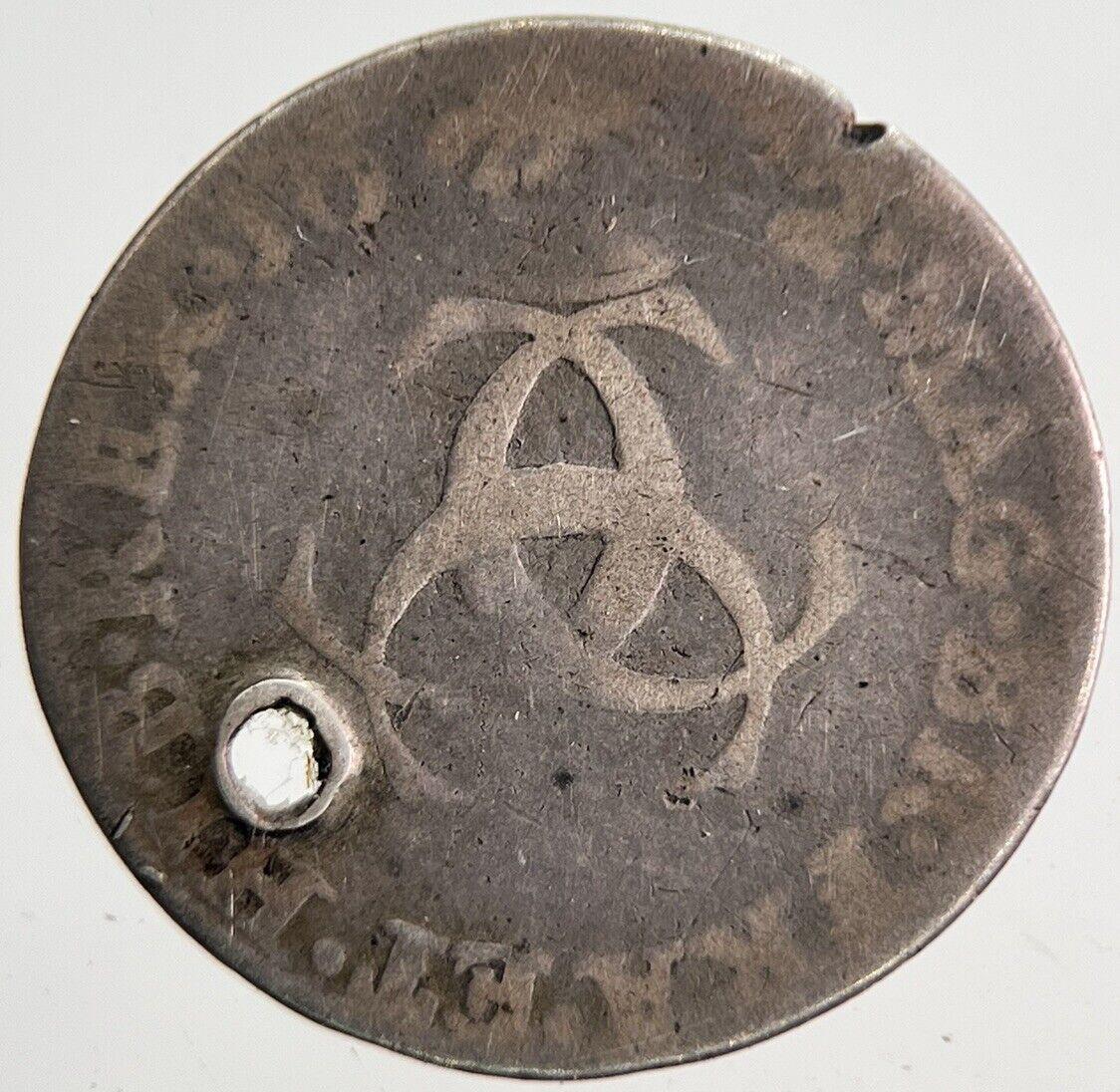 1682 Charles II 2nd Maundy Threepence Silver Coin | Collectable Grade | a6919