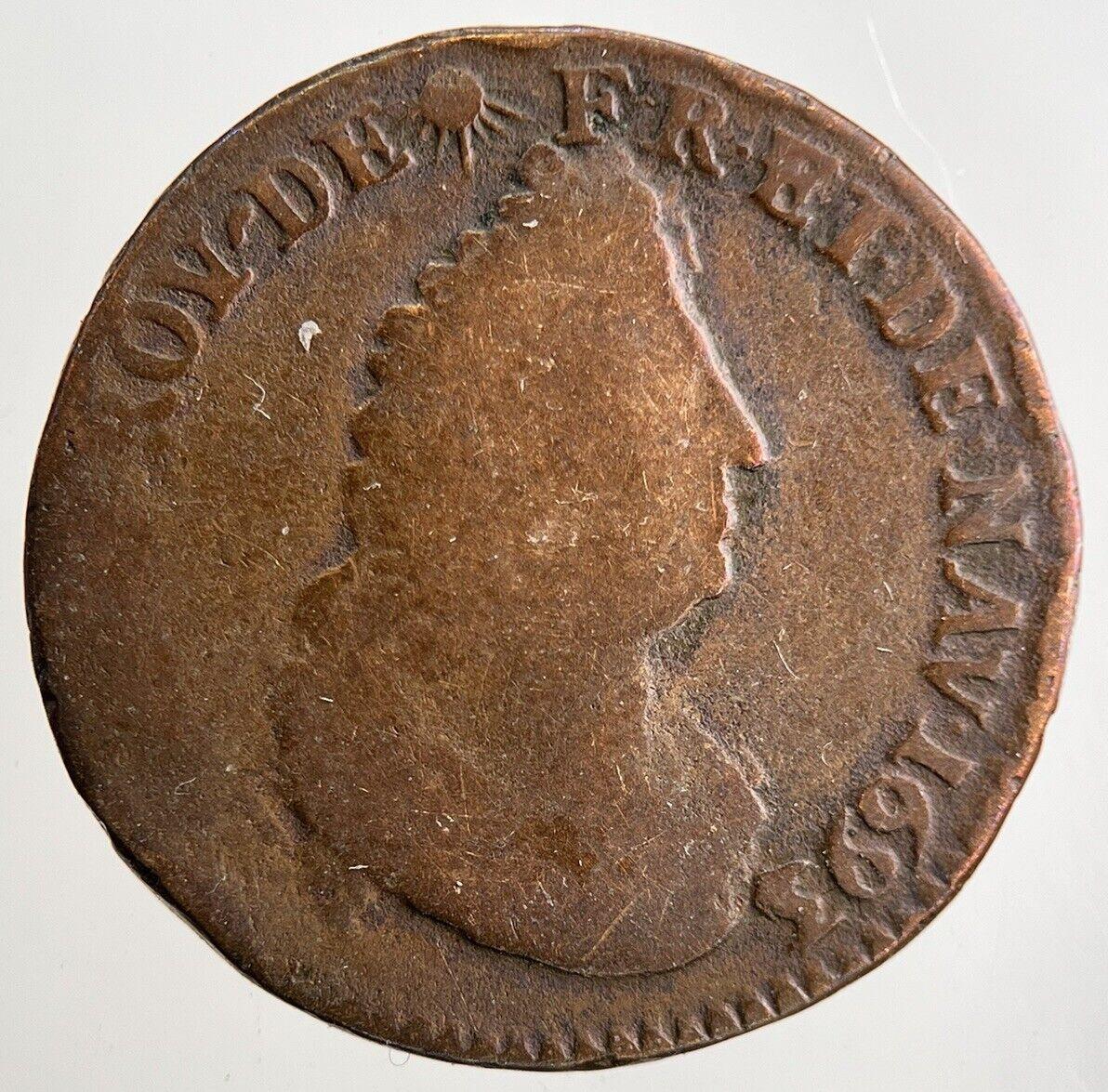 1693 France Liard De France Token Coin | Collectable Grade