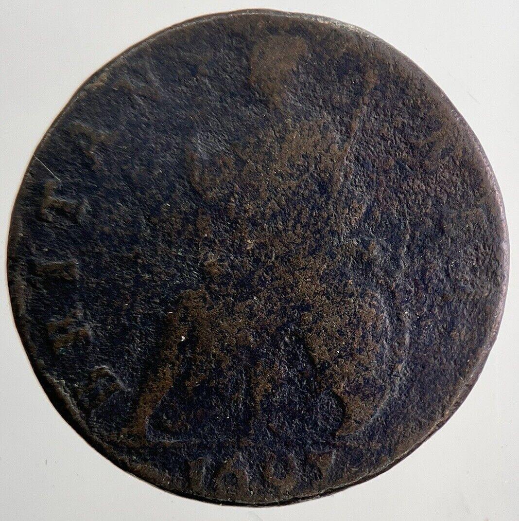 1697 William III 3rd Farthing Coin | Collectable Grade | a7952