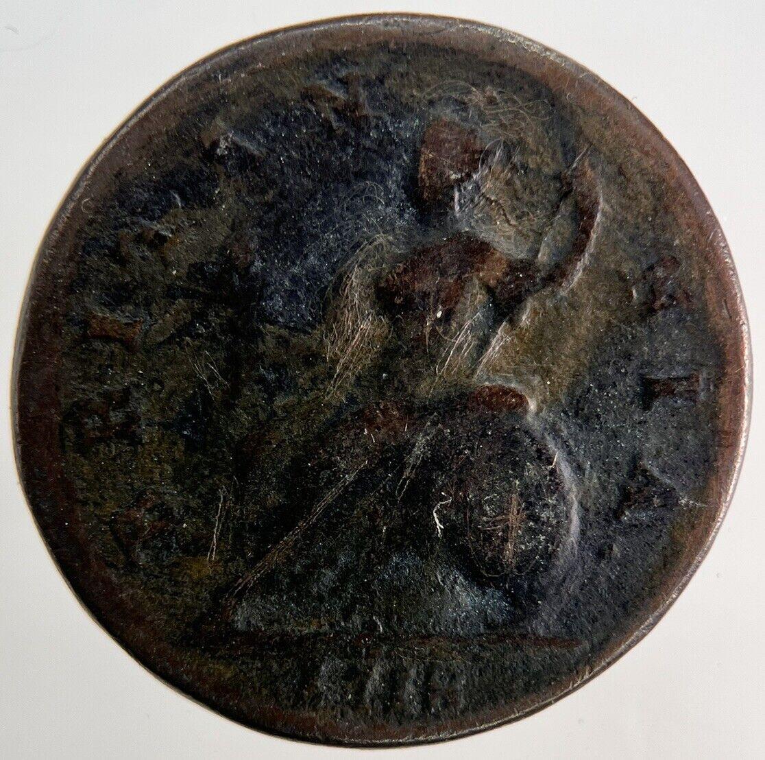 1718 George I 1st Half-Penny Coin | Collectable Grade