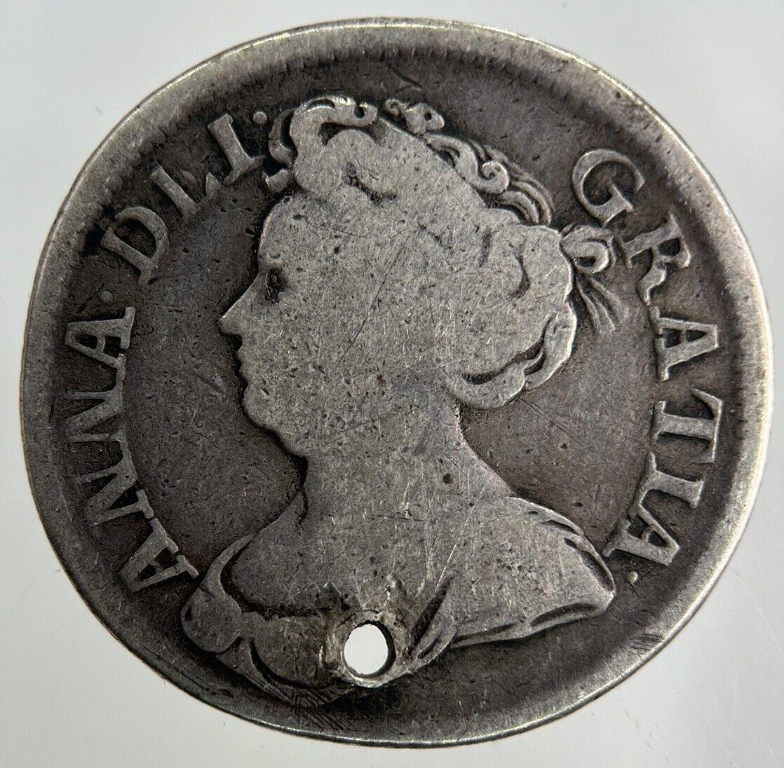 1711 Anne Shilling Silver Coin | Fine Collectable Grade