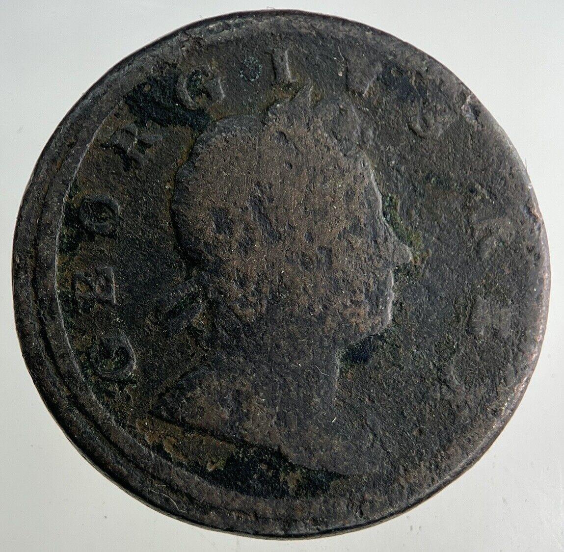 1717 George I 1st Half-Penny Coin | Collectable Grade