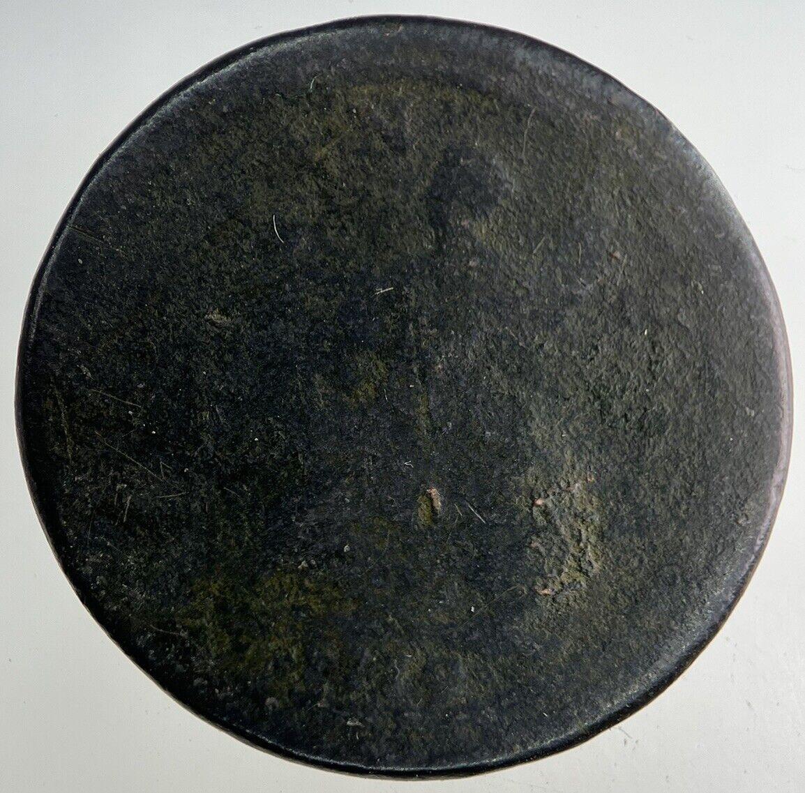 1719 George I 1st Half-Penny Coin | Fair Grade