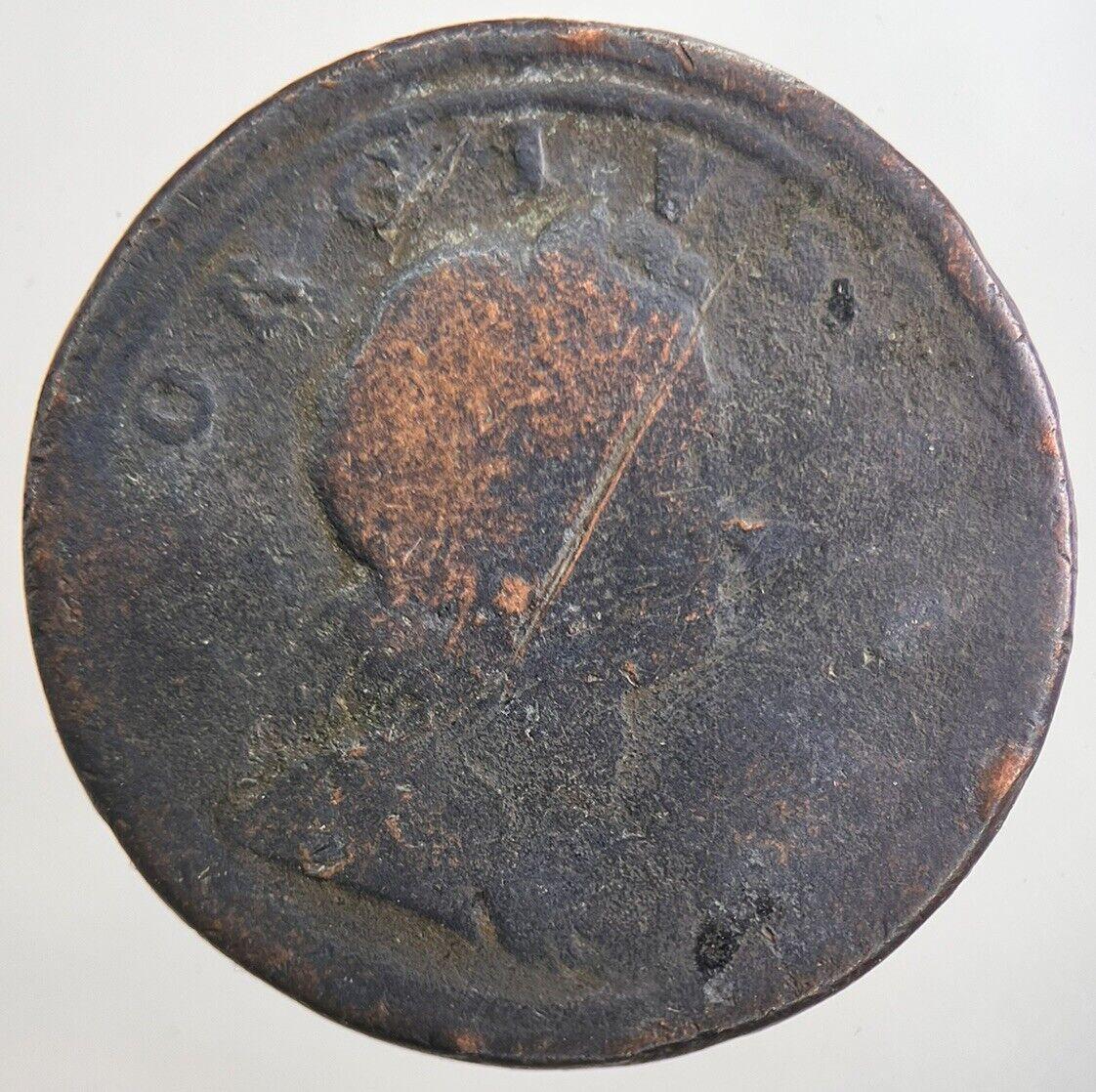 1722 George I 1st Half-Penny Coin | Collectable Grade | a5647