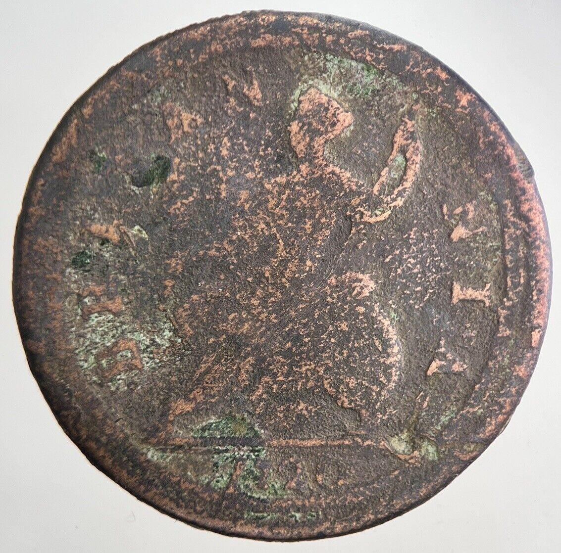 1720 George I 1st Half-Penny Coin | Collectable Grade | a7308