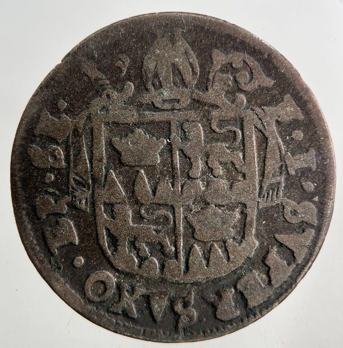 1722 Switzerland Swiss 1 Batzen Coin | Collectable Grade