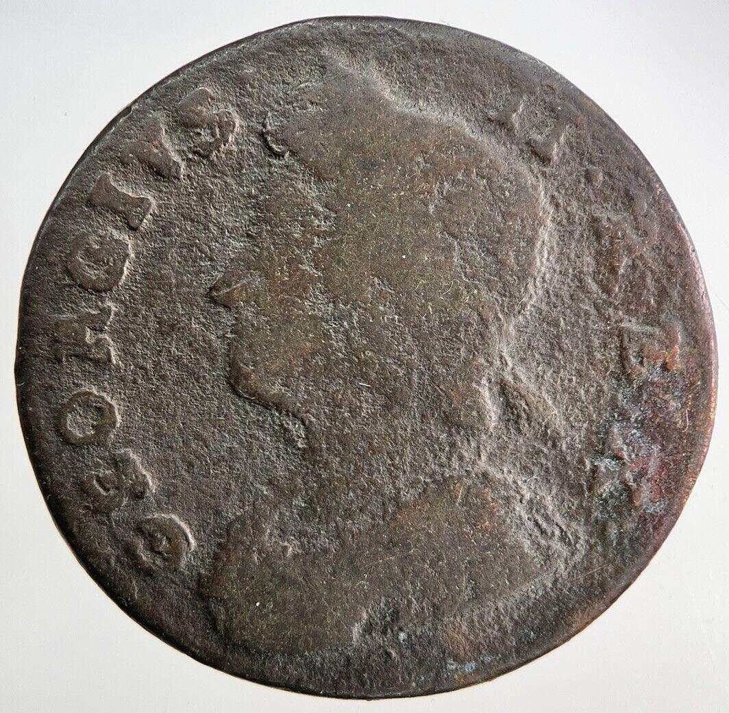 1730 George II 2nd Half-Penny Coin | Collectable Grade