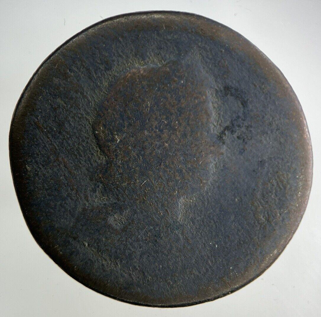 1724 George I 1st Half-Penny Coin | Fair Grade