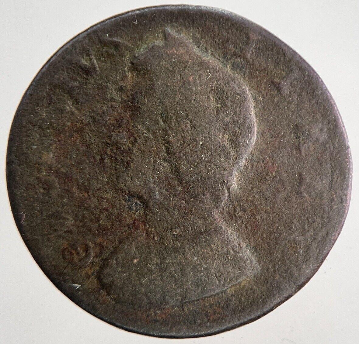 1733 George II 2nd Farthing Coin | Collectable Grade | a7620