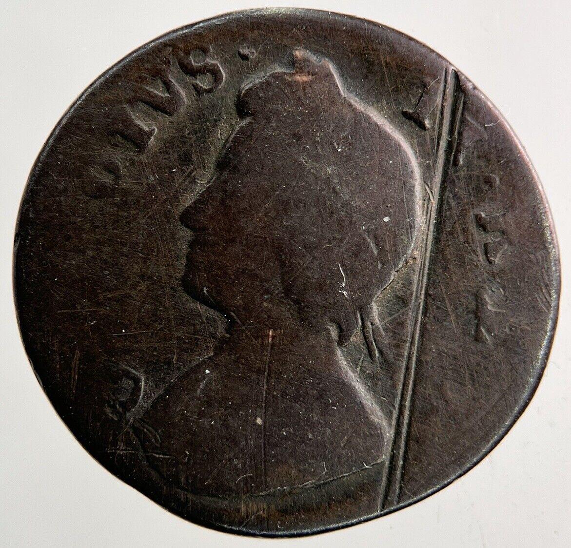 1737 George II 2nd Farthing Coin | Collectable Grade