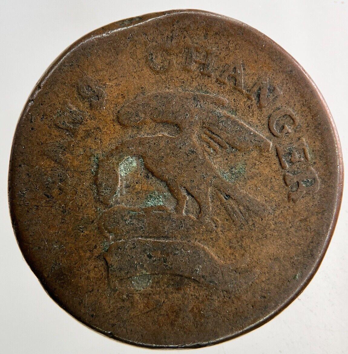 1733 Isle Of Man Half-Penny ‘Sans Changer’ Coin | Collectable Grade