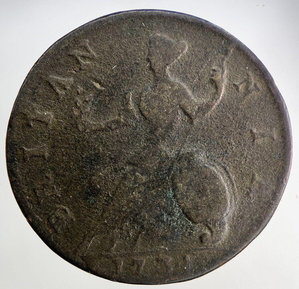 1734 George II 2nd Half-Penny Coin | Collectable Grade