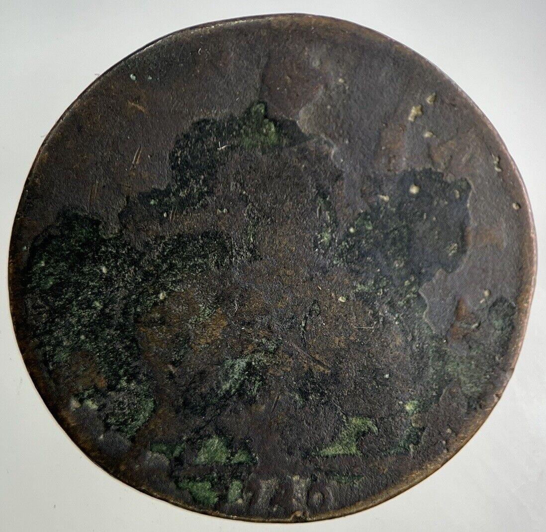 1746 George II 2nd Half-Penny Coin | Collectable Grade