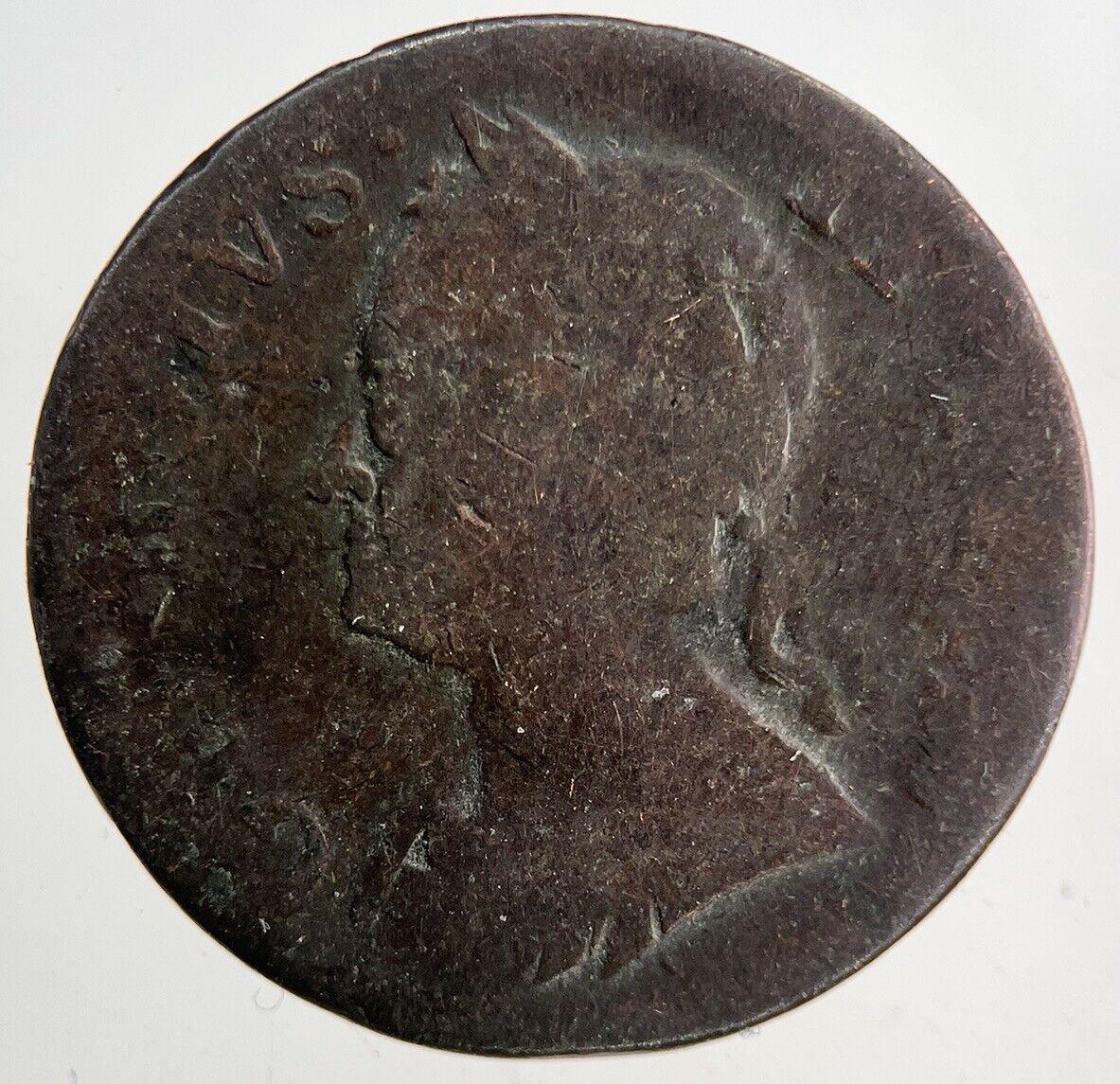 1754 George II 2nd Farthing Coin | Collectable Grade