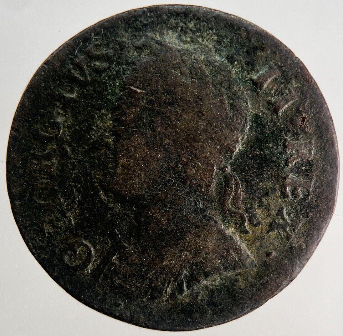 1754 George II 2nd Farthing Coin | Fine Collectable Grade