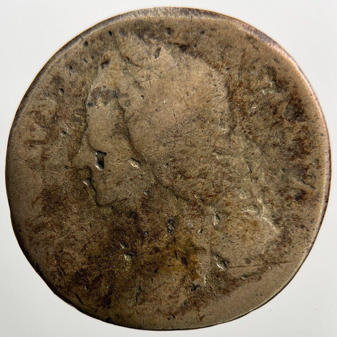 1757 Sixpence | British Silver Coin | George II | Collectable Grade | a485