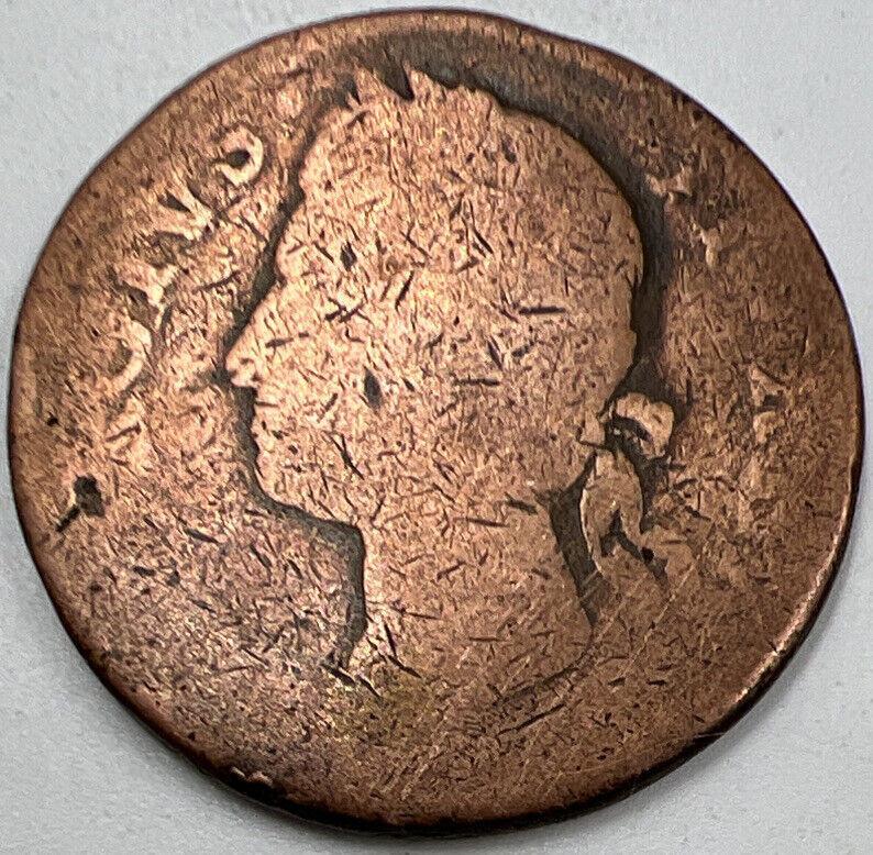 176x George III Hibernia Halfpenny | Irish Copper Coin Collectable Grade | a061