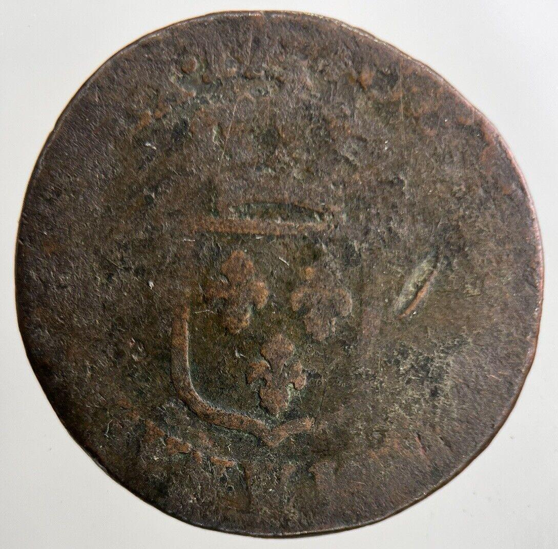 1770 France 1/2 Half Sol Coin | Collectable Grade
