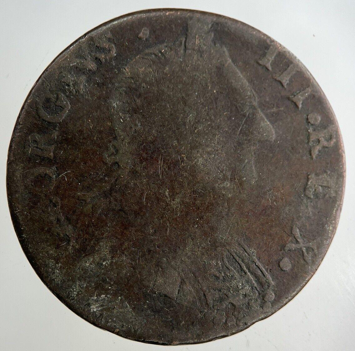 1775 George III 3rd Half-Penny Coin | Collectable Grade