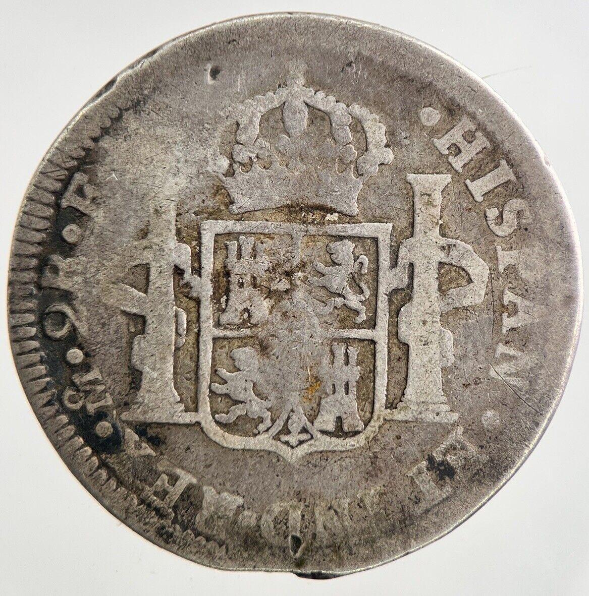 1784 Spain 2 Reales Silver Coin | Collectable Grade | a9257
