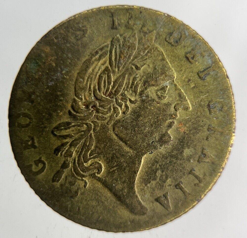 1788 British George III Gaming Good Old Days Token Coin | Fine Collectable Grade
