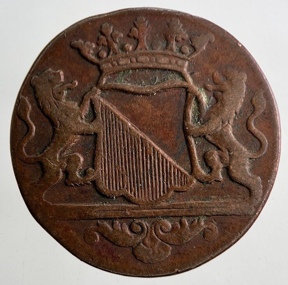 1786 Netherlands Gelderland Duit Coin | Collectable Grade | a9507