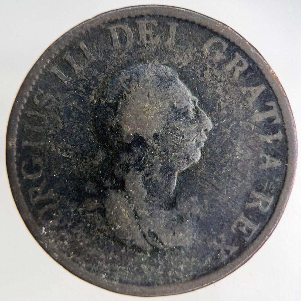 1799 George III 3rd Half-Penny Coin | Collectable Grade