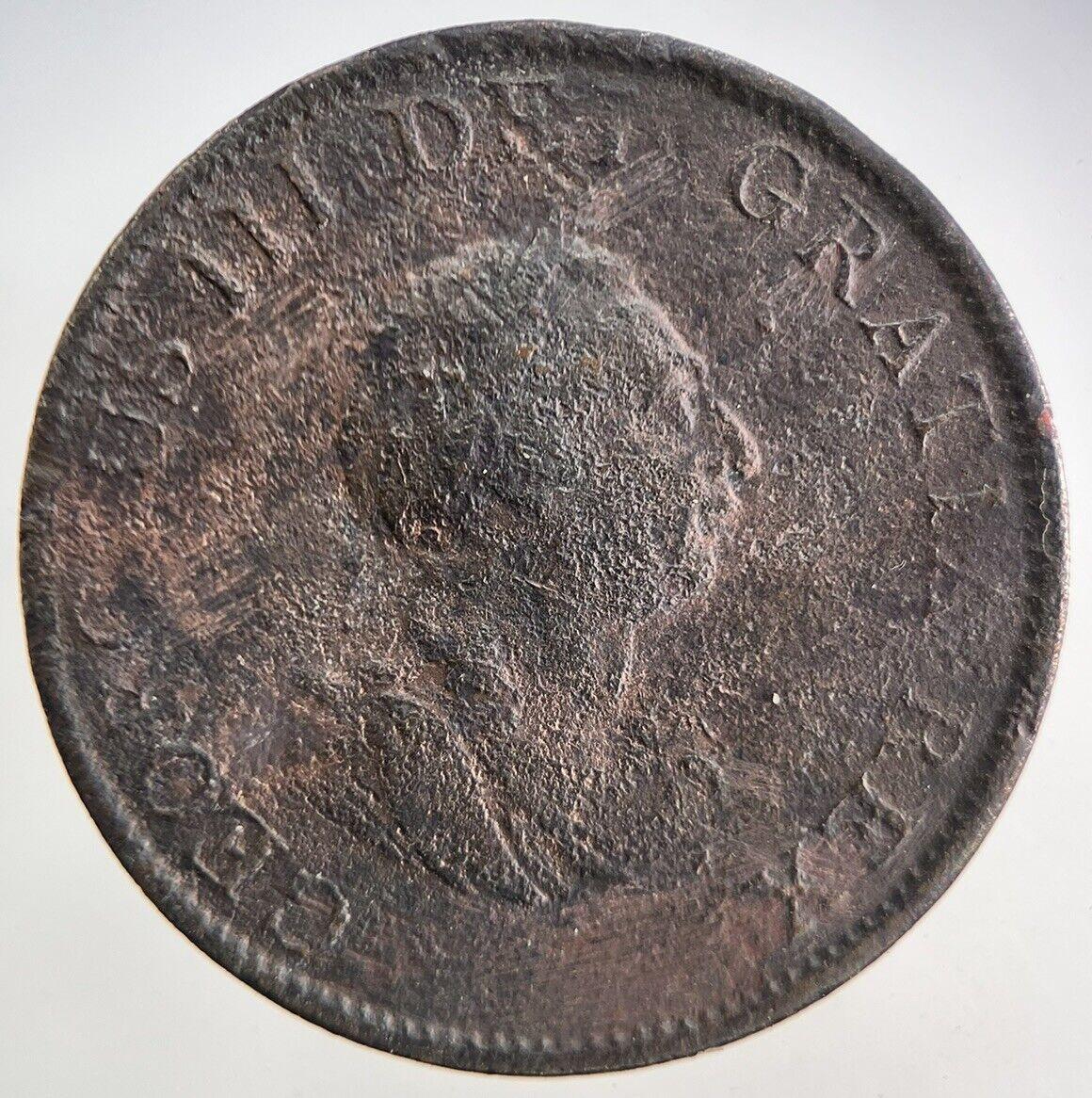 1799 George III 3rd Half-Penny Coin | Collectable Grade