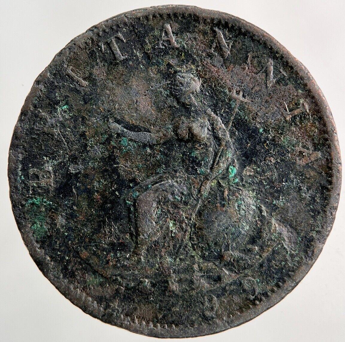 1799 George III 3rd Half-Penny Coin | Collectable Grade