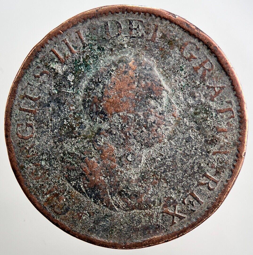 1799 George III 3rd Half-Penny Coin | Collectable Grade | a3380
