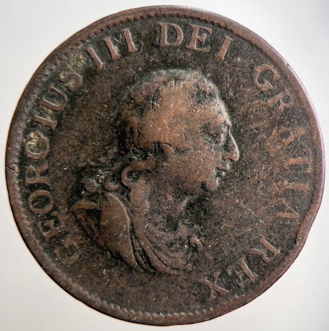 1799 George III Half-Penny Coin | Collectable Grade | a3697