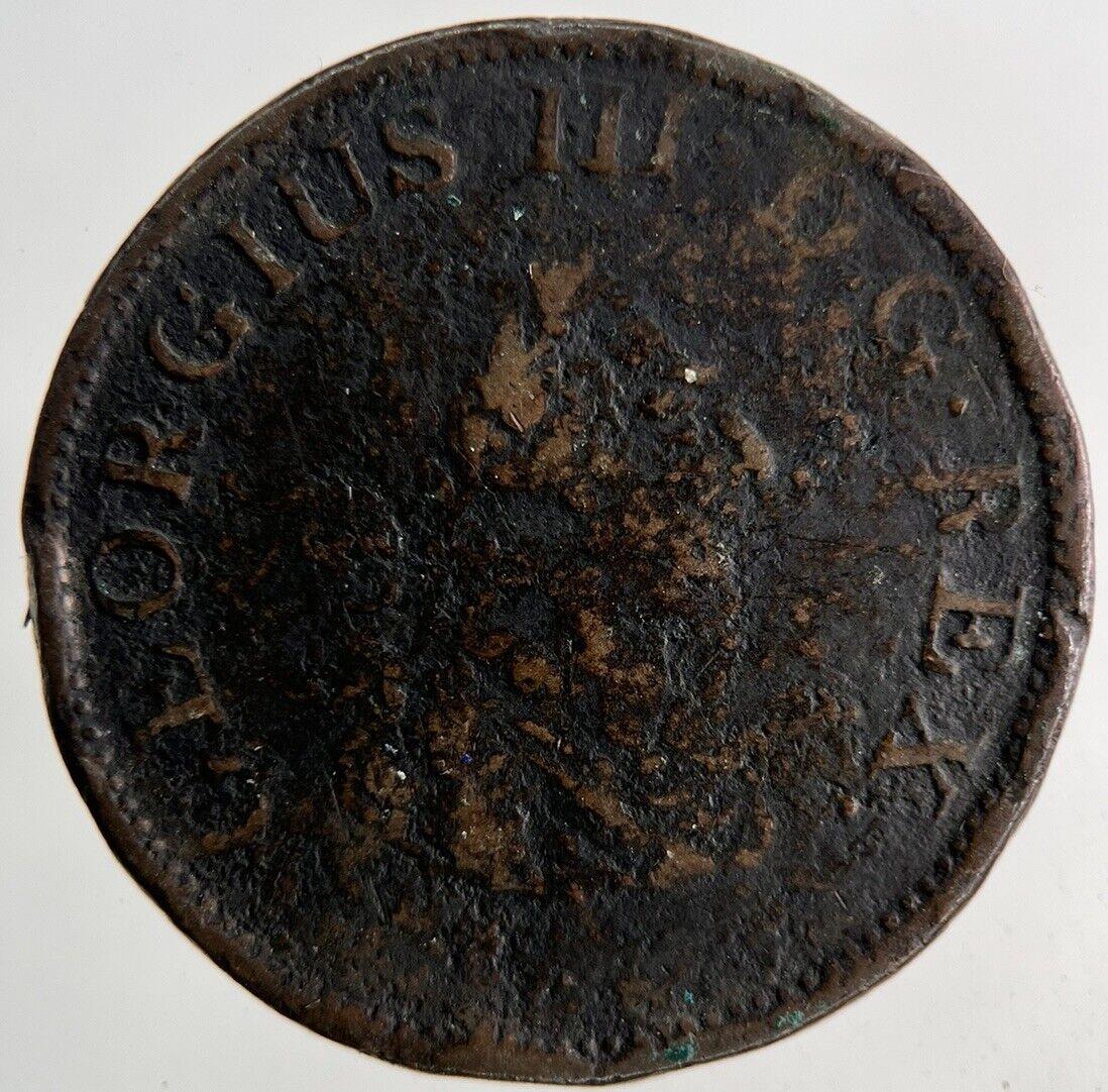 1805 Irish Hibernia Half-Penny Coin | Collectable Grade