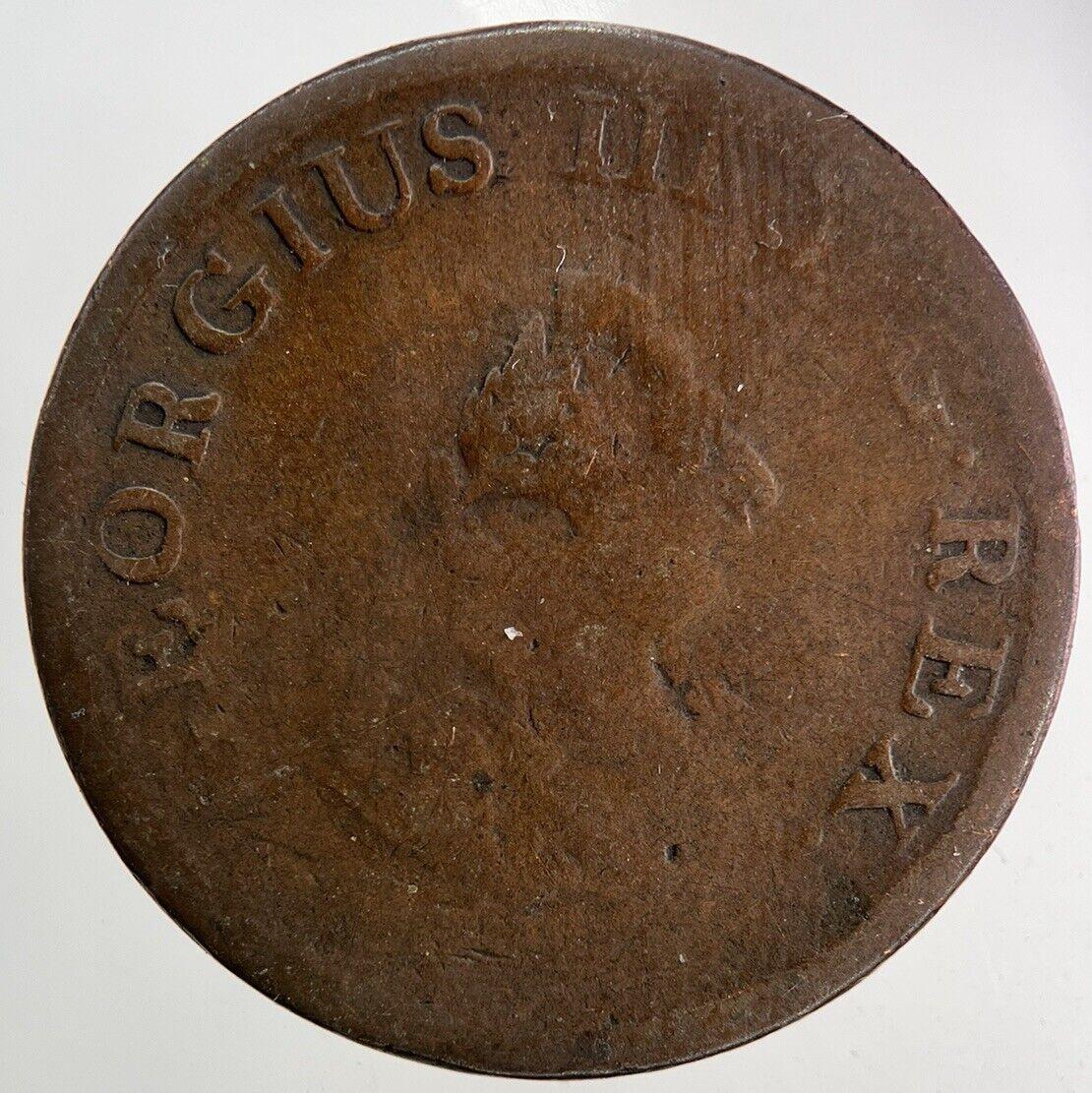 1805 Irish Hibernia Half-Penny Coin | Collectable Grade