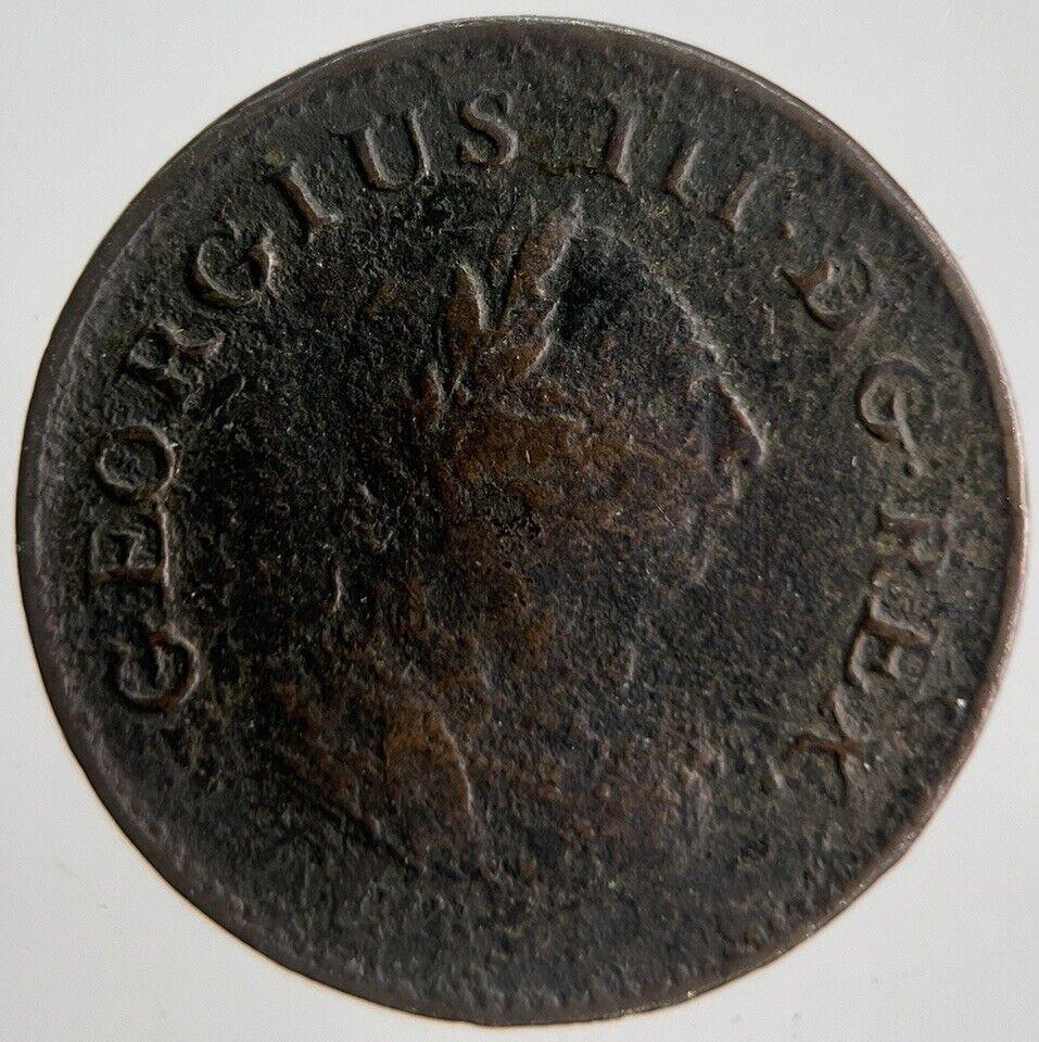 1806 George 3rd III Farthing Coin | Fine Collectable Grade | a4497