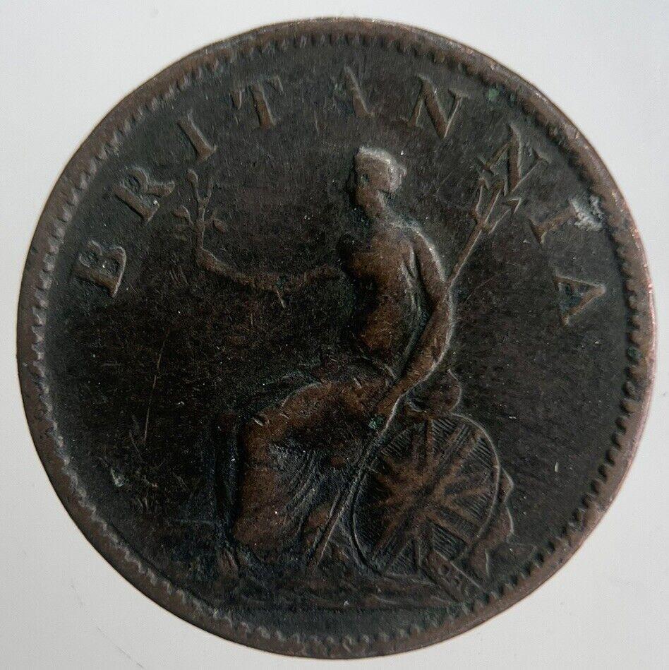 1806 George 3rd III Half-Penny Coin | Collectable Grade | a4523
