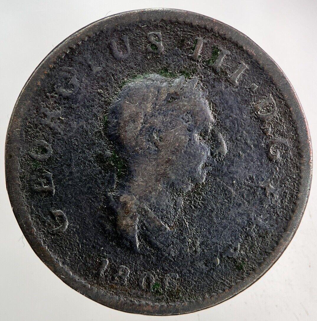 1806 George III 3rd Half-Penny Coin | Collectable Grade