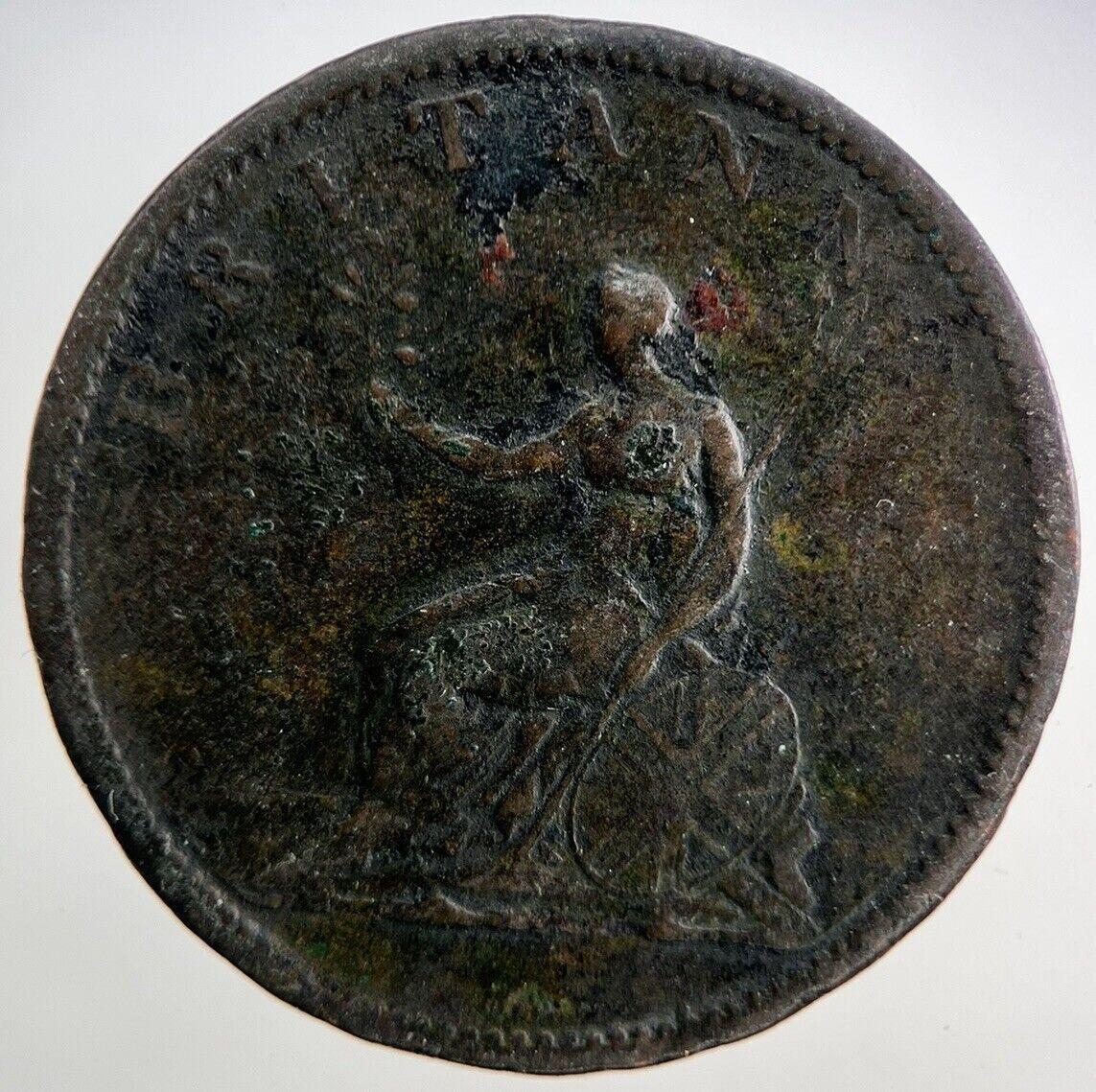 1806 George III 3rd Half-Penny Coin | Fine Collectable Grade