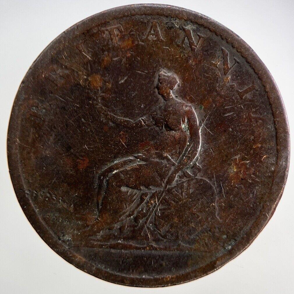 1806 George III 3rd Half-Penny Coin | Fine Collectable Grade