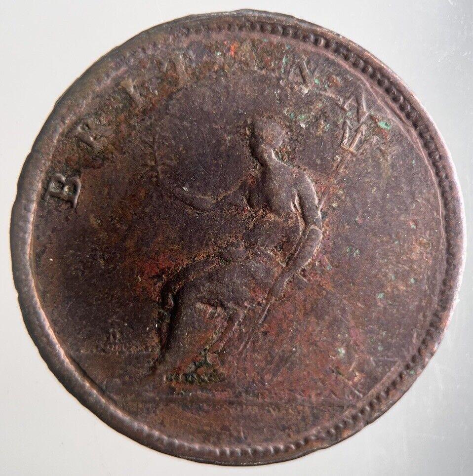 1806 George III 3rd Half-Penny Coin | Fair Grade | a4392