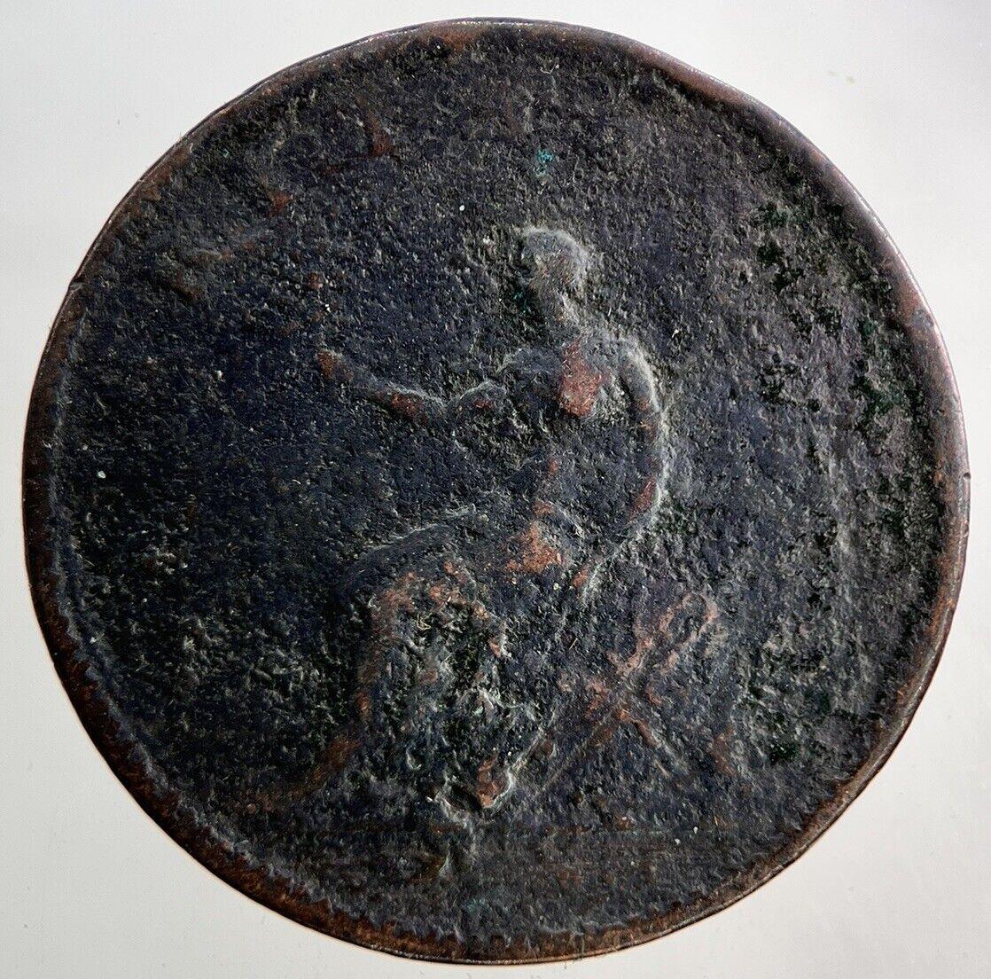 1806 George III 3rd Half-Penny Coin | Fair Grade