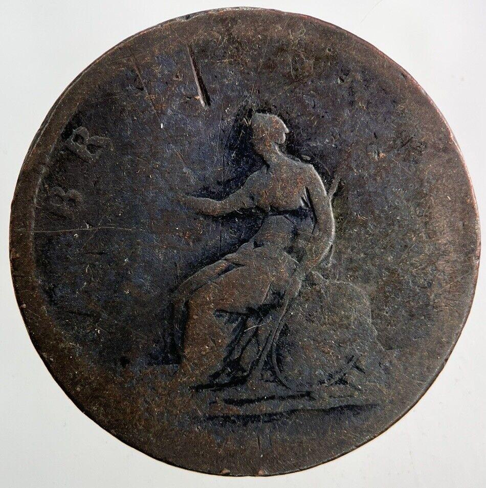 1806 George III 3rd Half-Penny Coin | Fair Grade