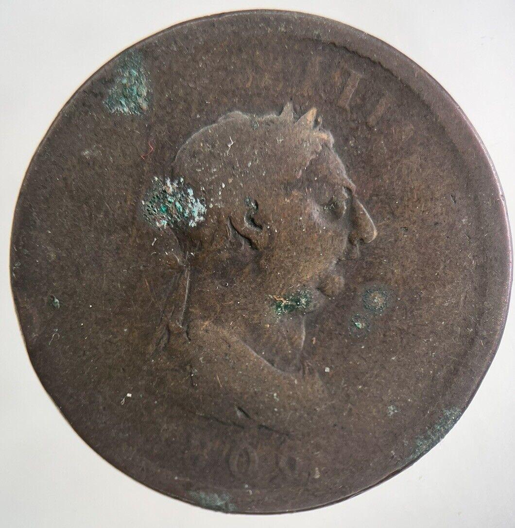 1806 George III 3rd One Penny Coin | Collectable Grade