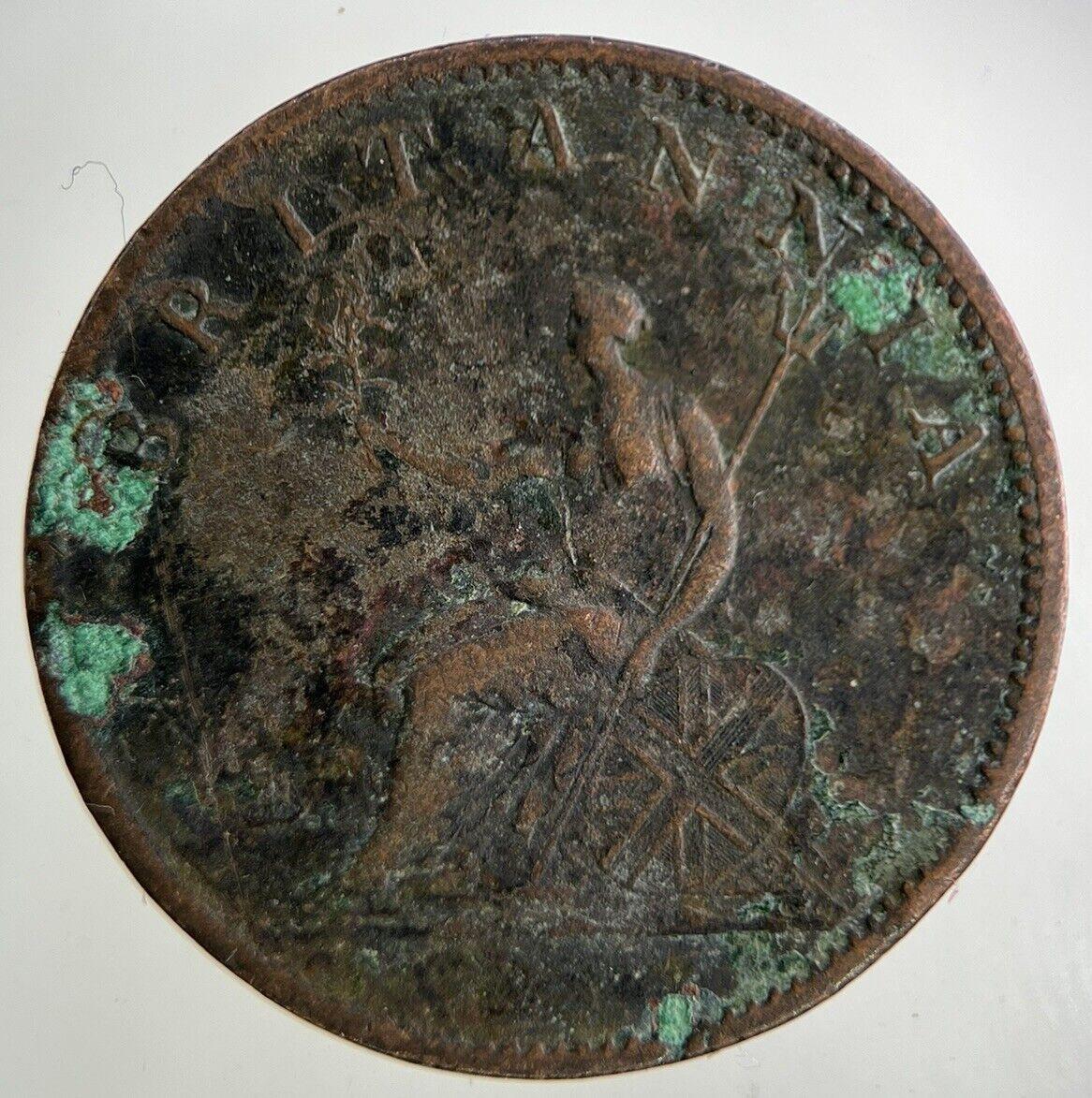 1806 George III 3rd Half-Penny Coin | Fine Collectable Grade