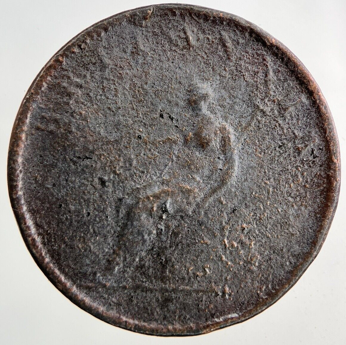 1807 George III 3rd Half-Penny Coin | Fair Grade