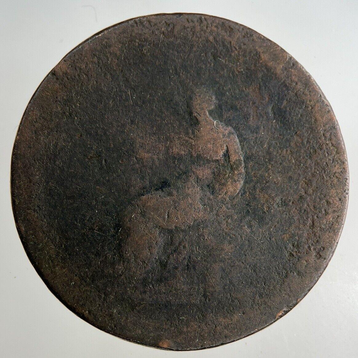 1807 George III 3rd Half-Penny Coin | Fair Grade