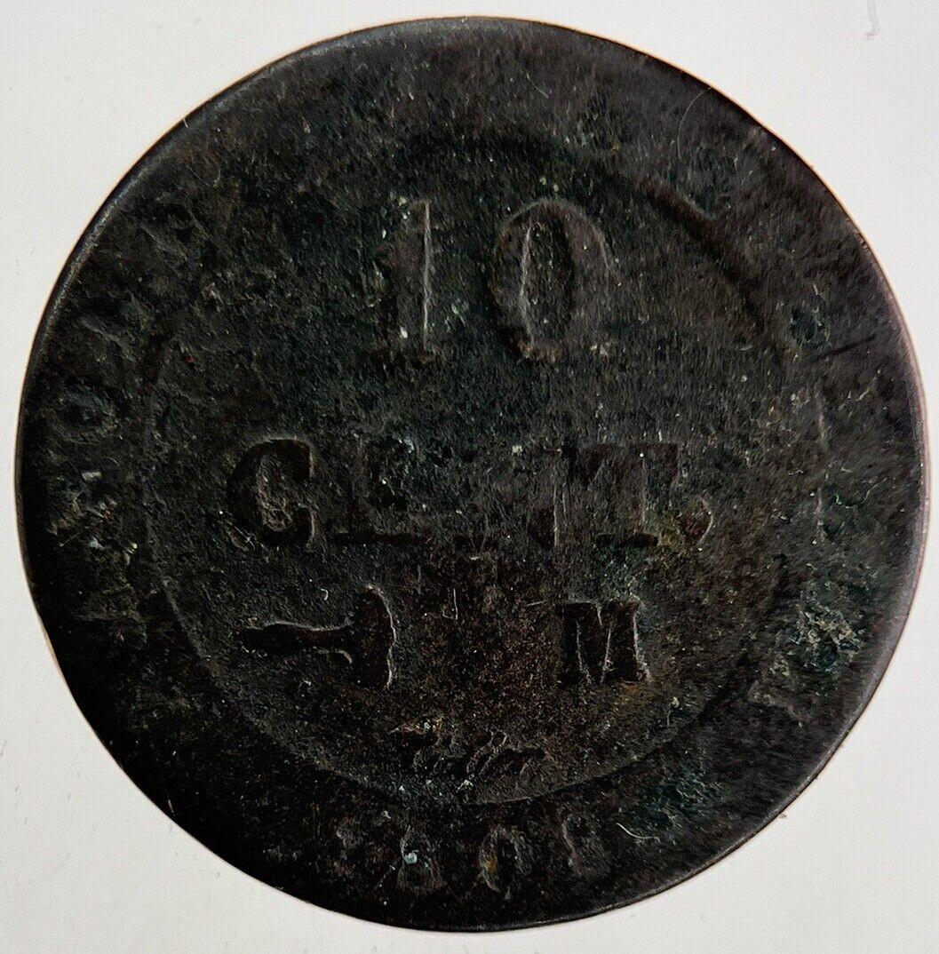 1808 France 10 Centimes Coin | Collectable Grade