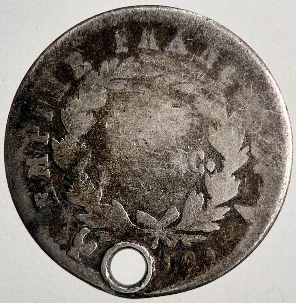 1812 Napoleon France 1/2 Half Demi Franc Silver Coin | Collectable Grade | a6487